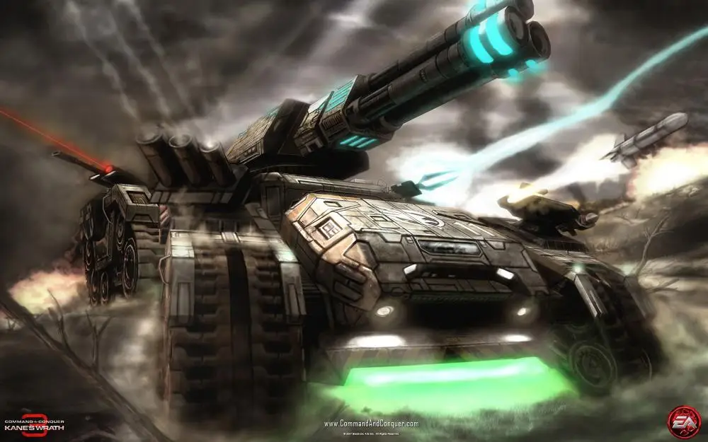 Для гостиной, украшения стен дома, тканевый плакат Command& Conquer 3 Tiberium Wars, видеоигры