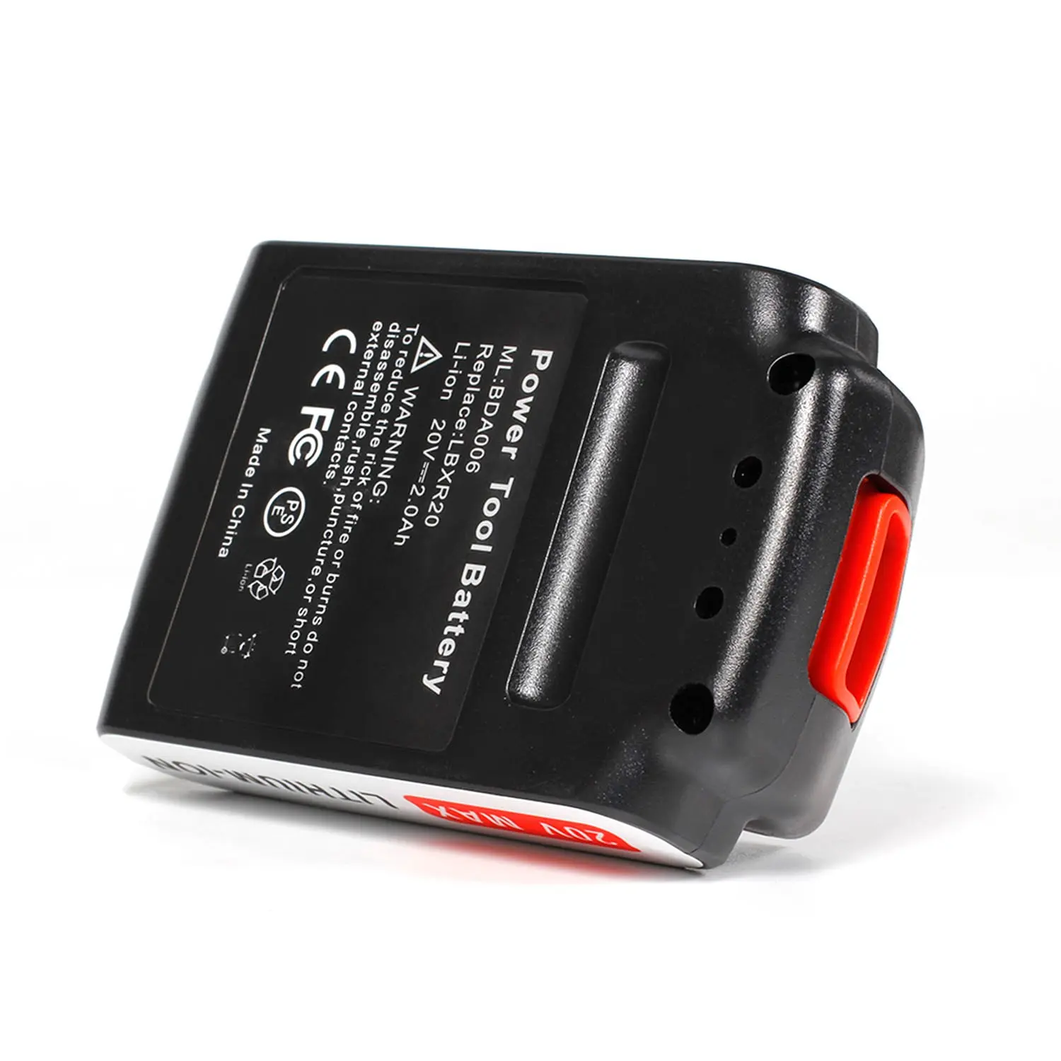 YHR Замена 2.0Ah 18 В/20 В литий ионный Мощность инструмент Батарея для Black & Decker: BL1518 LB018