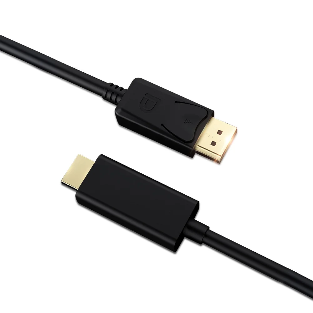 Дисплей порт кабель к HDMI адаптер DP к HDM позолоченный 1080P 60 Гц мужчин и мужчин для ПК ноутбук HD проектор 1,8 м 3 м