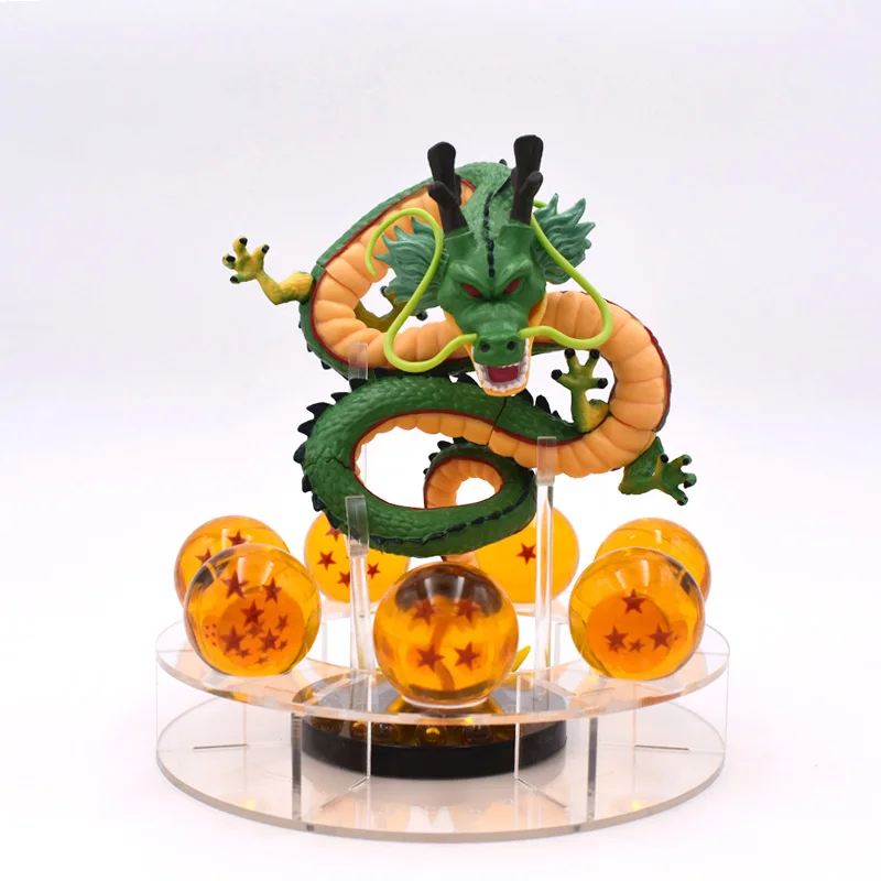 15 см аниме Dragon Ball Z фигурки Shenron Dragon Ball Z фигурки Набор шары дракона 7 шт. 3,5 см шары полка figuas - Цвет: A With in box