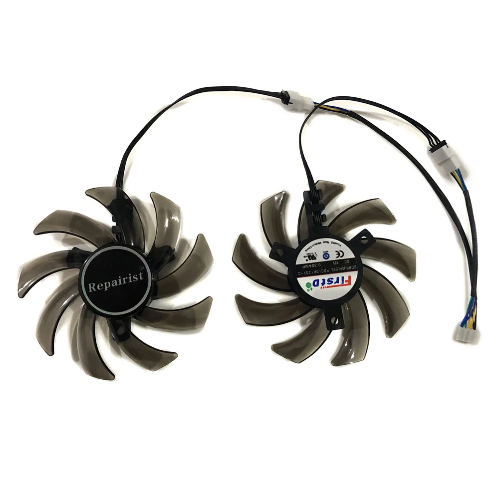 2 шт./компл. FDC10H12S9-C RTX 2060/2080/2070 VGA вентилятор охлаждения для Palit RTX2080 RTX2070 RTX2060 GamingPro OC