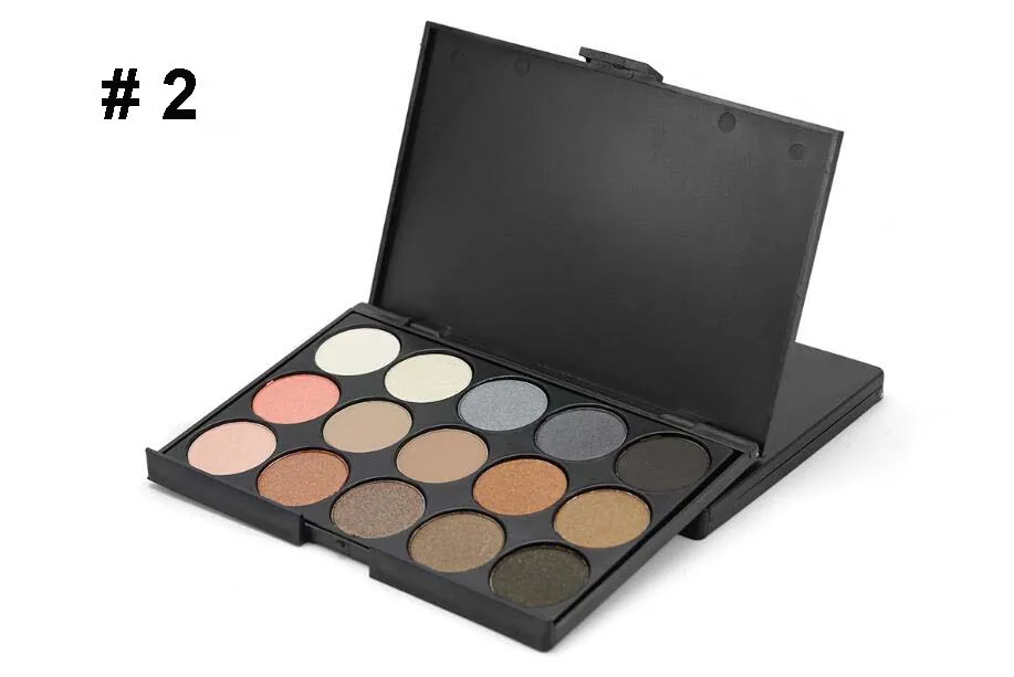 15 видов цветов матовая и мерцающая палитра теней для век набор макияжа