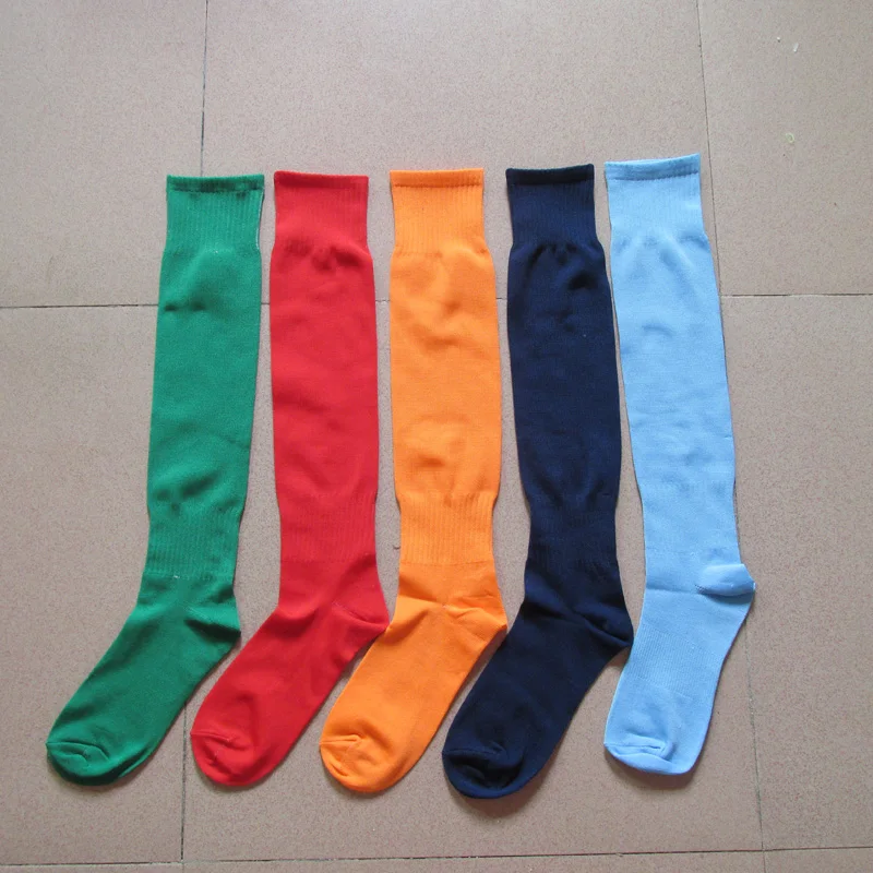 2 пары спортивных носков для футбола бега тонкие подошвы гольфы Длинные мужские и