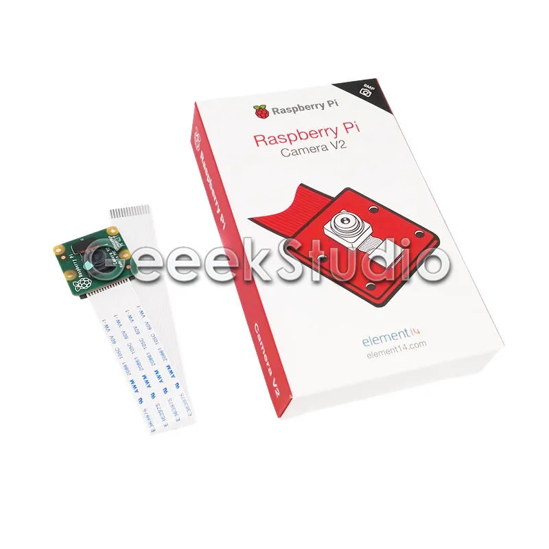 Новый официальный оригинальный видеомодуль Raspberry Pi V2 8MP IMX219 датчик для Pi4 |