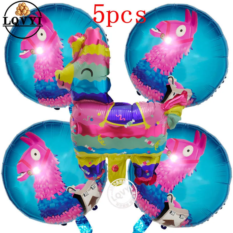 Оливковый 5 шт./компл. 18 дюймов лама Альпака Pinata фольга гелиевые шары Единорог вечерние шары детский душ Globos украшения для вечеринки в честь Дня рождения игрушки - Цвет: Оливковый