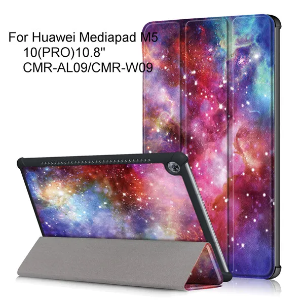HWM510 SY YHX Умный чехол для huawei Mediapad M5 10,8 дюймов PC CMR-AL09/W09 для huawei Mediapad M5 10(PRO) Магнитный Премиум чехол+ подарок - Цвет: HWM510 SY YHX