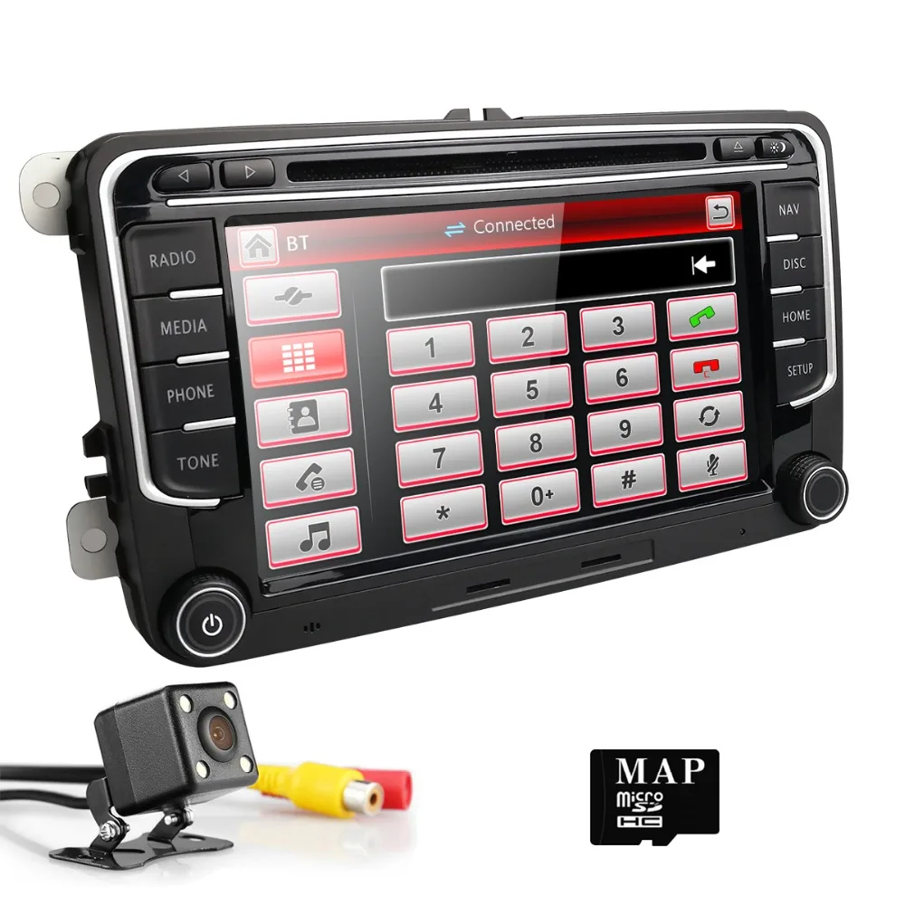 Hizpo двойной 2Din автомобильный мультимедийный плеер для Volkswangen Superb 2008 2013 Yetl Seat Altea Leon