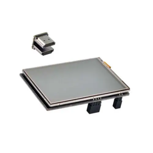 Новый 3 5 дюймовый USB сенсорный экран HDMI ЖК дисплей 480x320 для Raspberry Pi 3B + 3B|Аксессуары