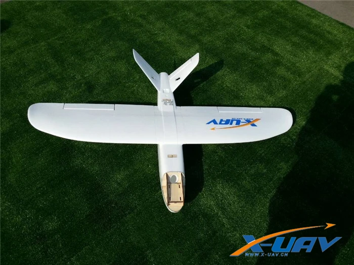 Белый Воздушный полет радио планер EPO модель самолета X UAV мини Talon FPV Самолет