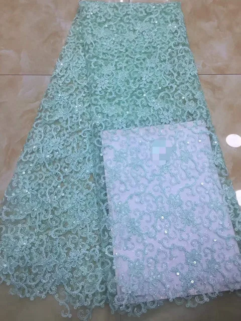 Новинка 2018! Горячая Распродажа! кружевная ткань из тюля с блестками отделка