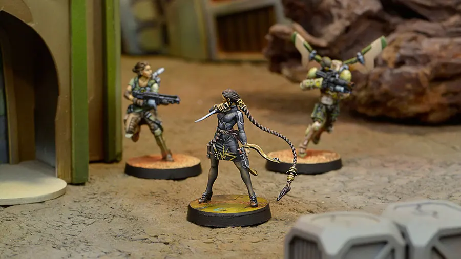 [Loong Way Miniatures] Corvus Belli Infinity 0554 AVICENNA DOCTOR 32 мм Металлические Миниатюрные|Аксессуары