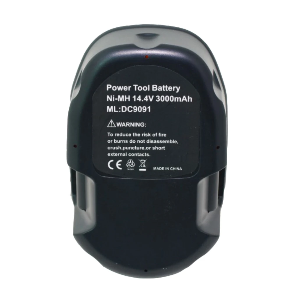 3.0Ah 14,4 V ni-mh аккумулятор для электроинструмента Dewalt: DC9091, DW054K-2, DCD930VX, DE9502, DW9091, DE9094, DW928K-2