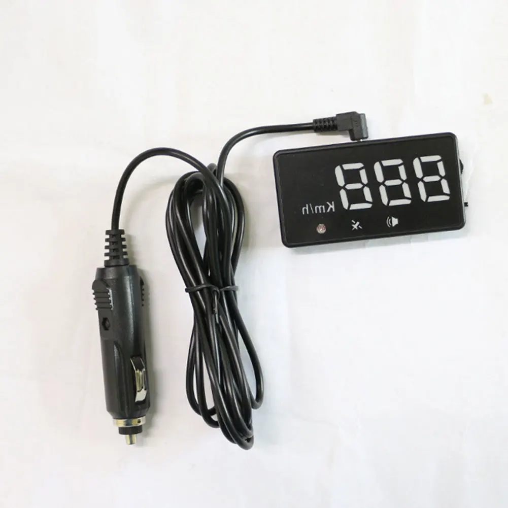Universal Car GPS HUD Up Display Projector KM/h Speedometer Overspeed Warning Alarm Plug &amp Play | Автомобили и мотоциклы