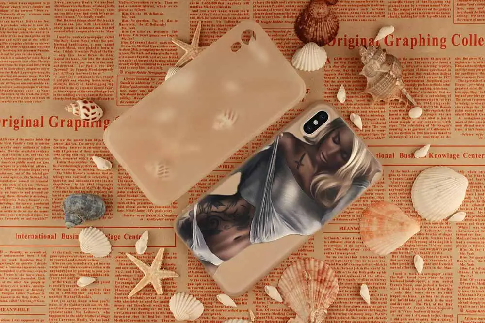 Чехол для телефона s, силиконовый мягкий чехол для iPhone 11 Pro X XS Max XR 6 6S 7 8 Plus 5 4S SE, сексуальный чехол с татуировкой для девушек, классный чехол Xi