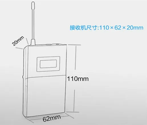 TAKSTAR WPM-200R одного (в том числе наушники) Профессиональный Беспроводной монитор