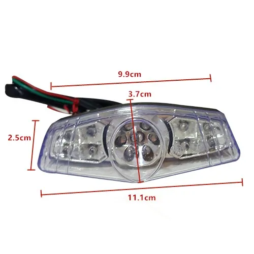 Задний фонарь для мотоцикла Mini Lucas LED clear |