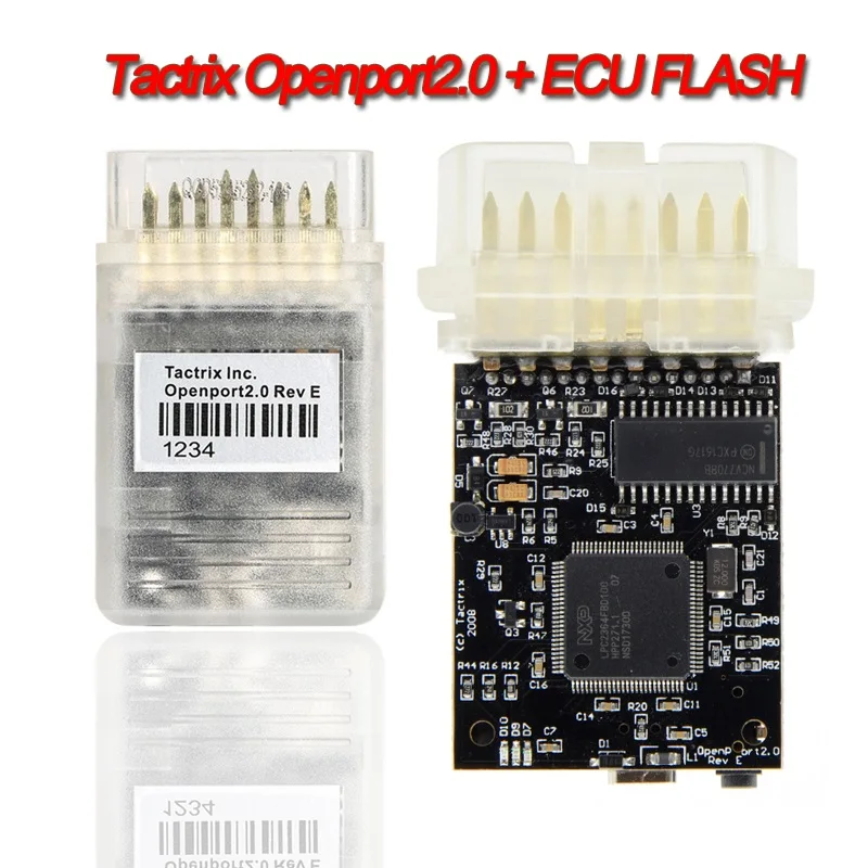 Черный чип Tactrix Openport 2 0 с ECU FLASH отличный инструмент для настройки автомобильных