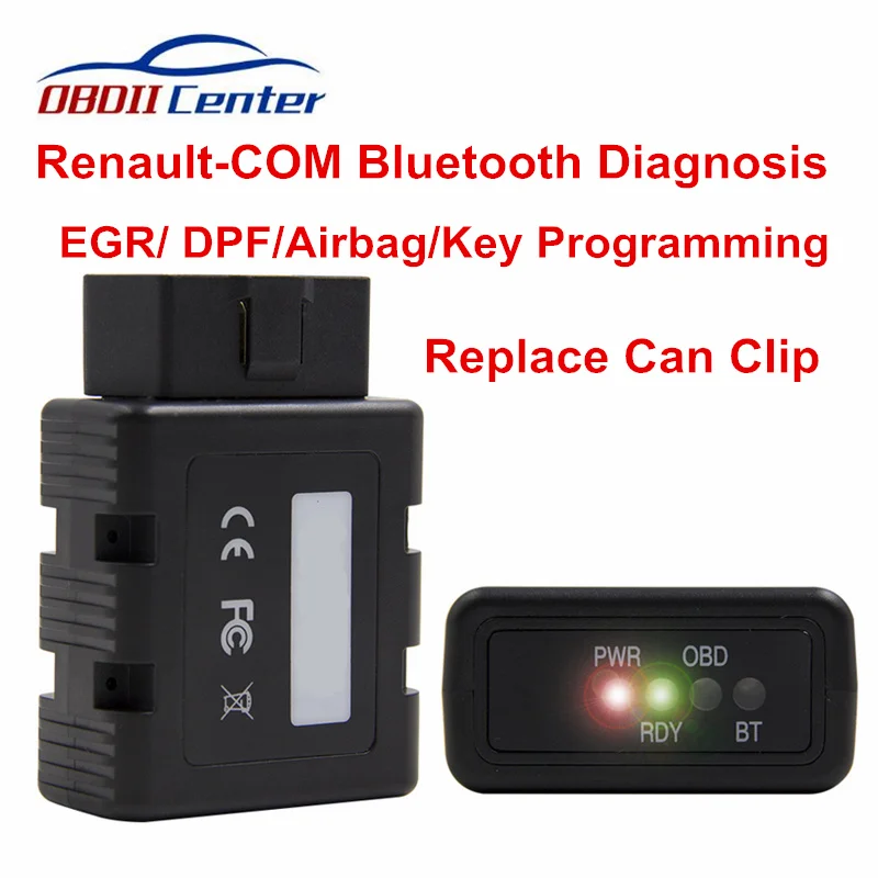 Новый диагностический сканер OBD2 для Renault COM Bluetooth замена Can Clip полный чип интерфейс