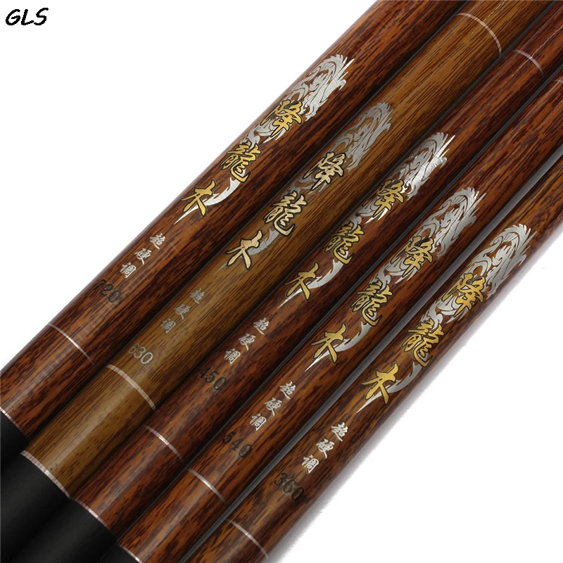 Telescopic Fishing Rods 3.6M-7.2M Carbon Fiber Stream Rod Hand PoleUltra-light | Спорт и развлечения