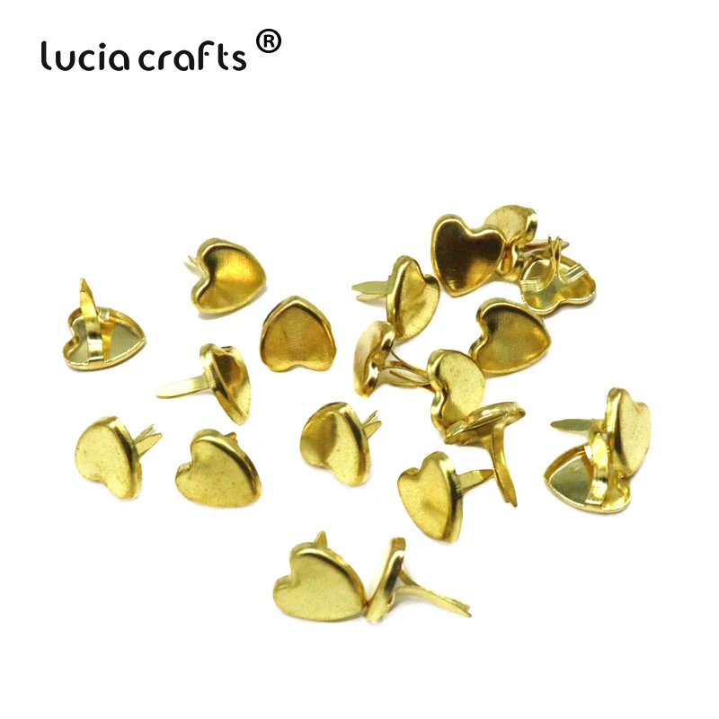 Lucia crafts 1 кор./лот разные стили окрашивание металла штифтики для DIY альбом декор украшения для скрапбукинга аксессуары G1310
