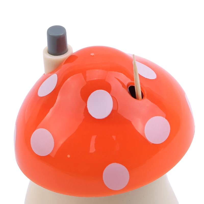 Креативный домик в форме гриба автоматическая подставка для зубочисток