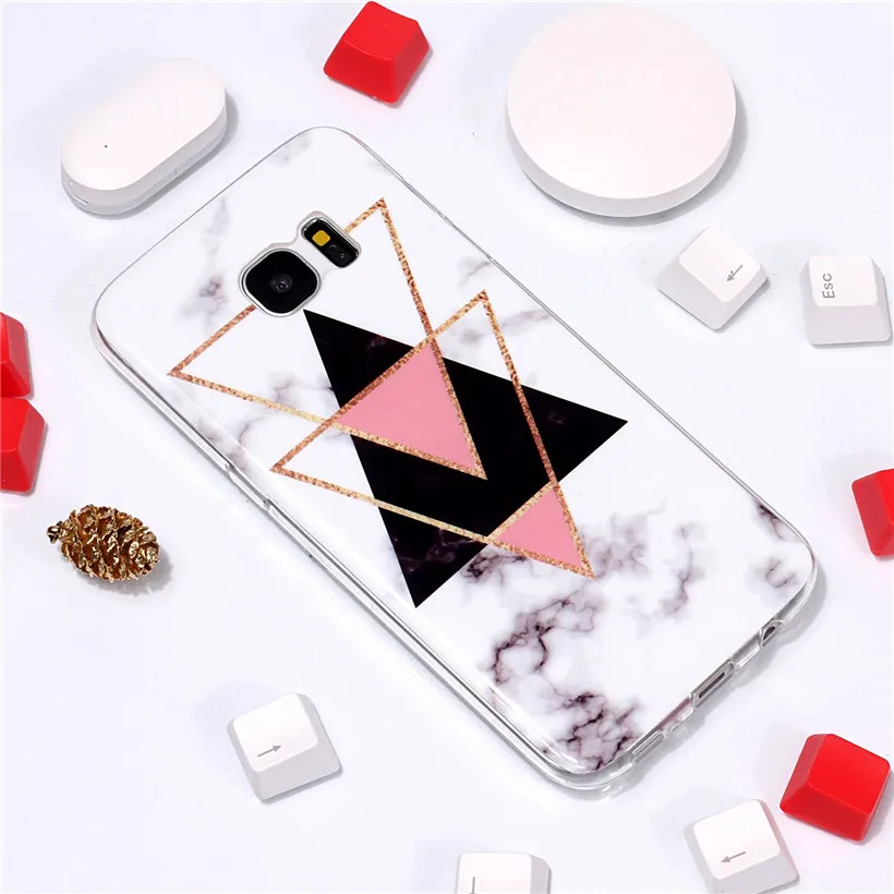 Чехол HEMASOLY для Samsung S9 S8 Plus S7 S6 Edge чехол S5 S4 S3 мягкий роскошный силиконовый с