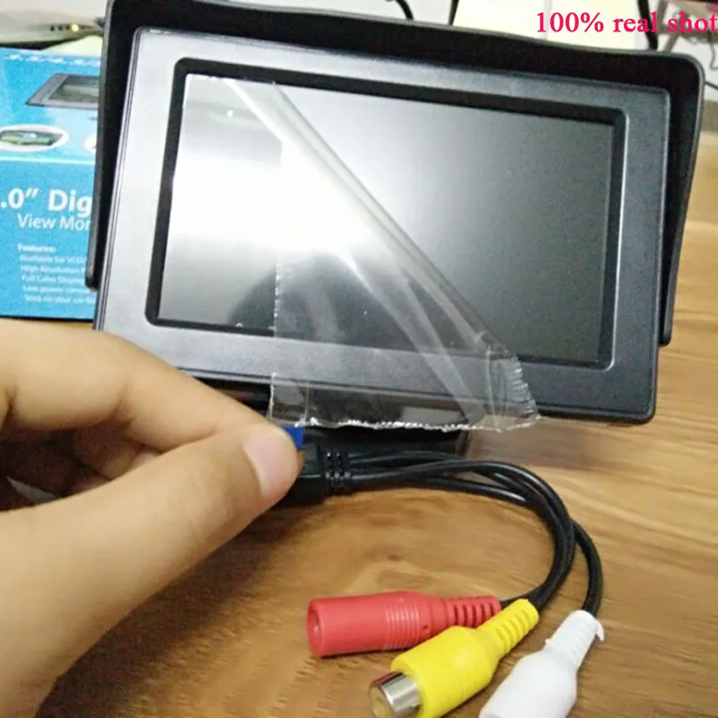 Wireless4.3 ''hd автомобильный монитор и интеллектуальная динамическая траектория