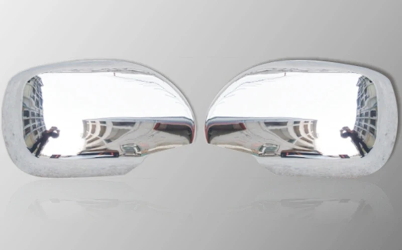 

03-09 fit for Toyota Prado FJ120 Land Cruiser 2003 2004 2005 2006 2007 2008 2009 ABS Chromed Rearview Side Mirrors Cover Trim