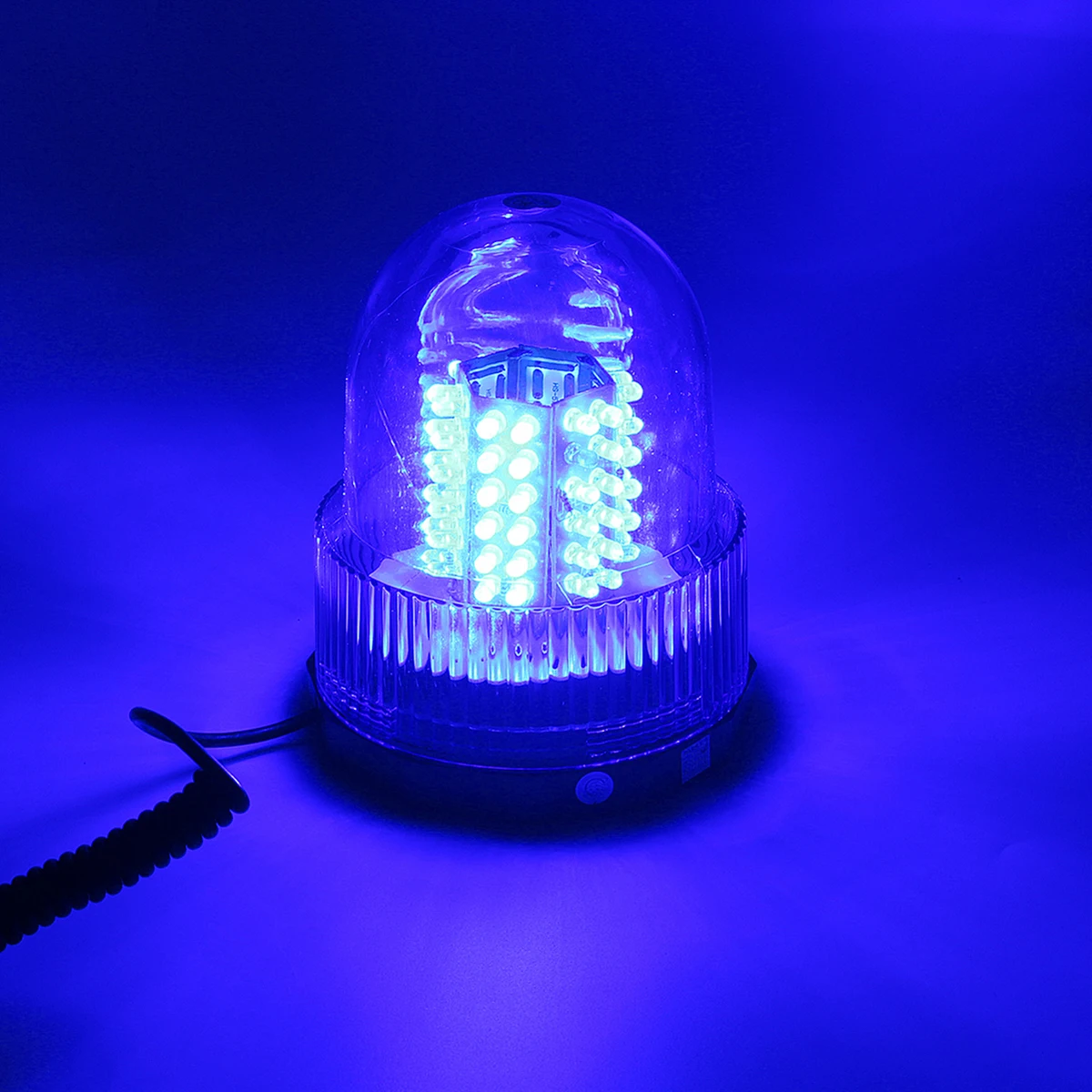 Синий 72LED боковые габаритные резервирования Светильник Универсальный для детей возрастом от 12V б/у прицепы машины лодки Светодиодный проблесковый маячок Предупреждение светильник вихревой флэш-светильник - Цвет: Синий
