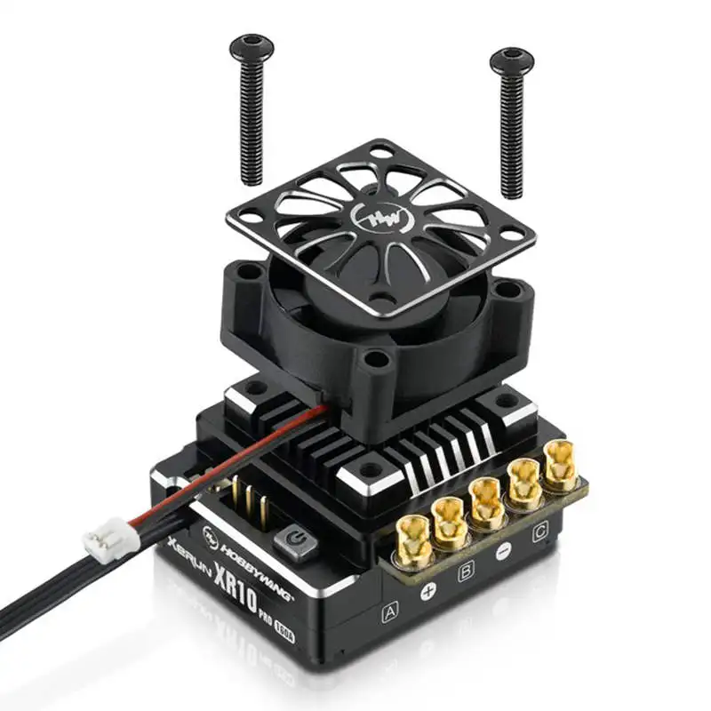 FATJAY Hobbywing XeRun XR10 PRO 160A бесщеточный сенсорный ESC для RC 1/10 гоночный багги Дрифт