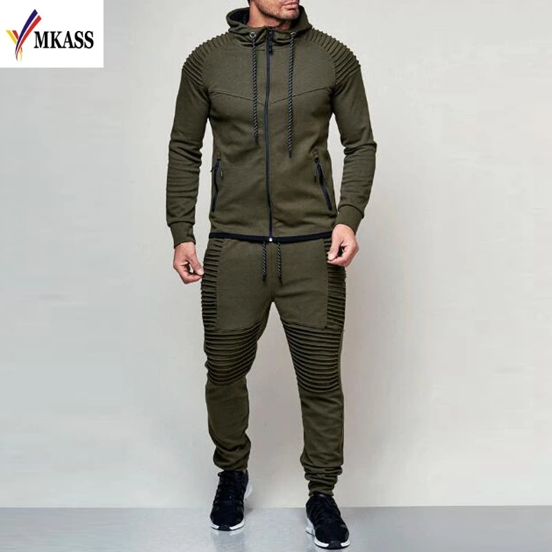 Новые мужские комплекты модная спортивная одежда спортивные костюмы различные