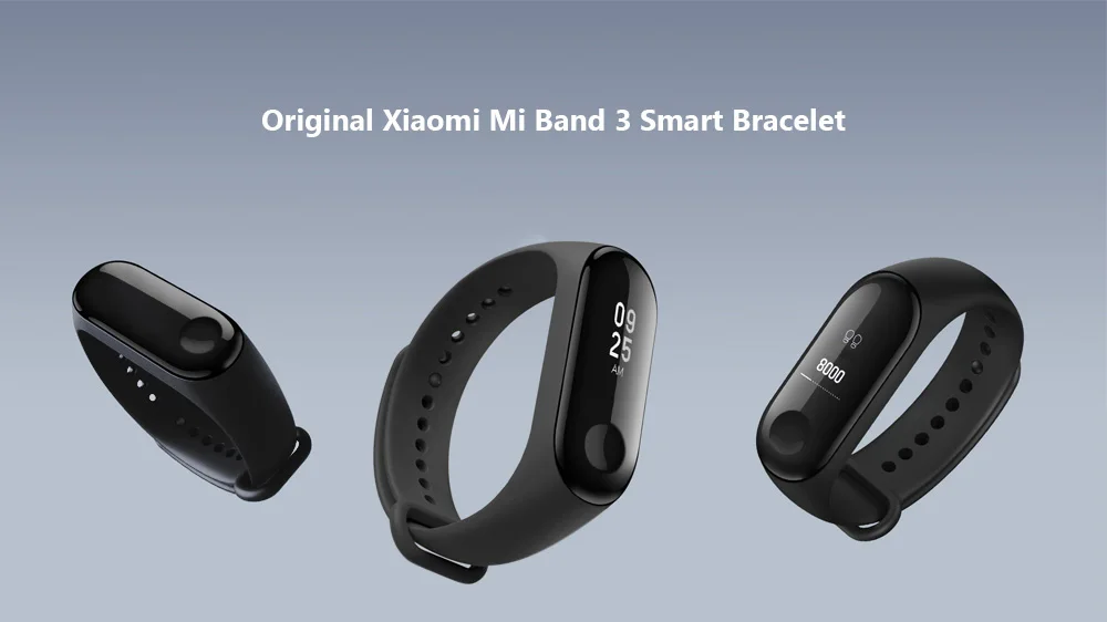 Xiaomi Mi смарт-браслет 3 с функцией NFC пульсометр Bluetooth 4,2 фитнес-трекер водонепроницаемый смарт-браслет