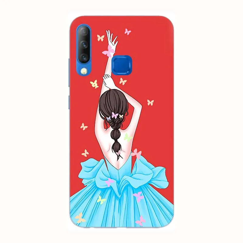 A081 Мягкий чехол для телефона Tecno Camon 11S 6," чехол из ТПУ с принтом Модный чехол с рисунком розы из мультфильма Fundas Para - Цвет: A081