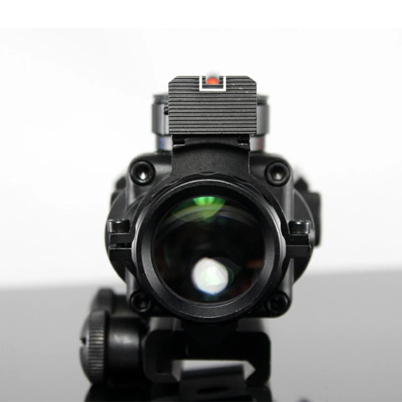 Бесплатная доставка прицел 4x32 компактный волокна airsoftsports страйкбол воздушного