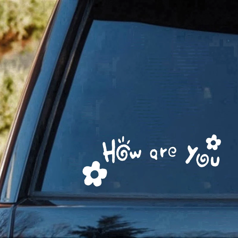 A Cute Letter Is How You Spend Stickers On And Interesting Fashion Sticker Decals Rear Window Car | Автомобили и мотоциклы