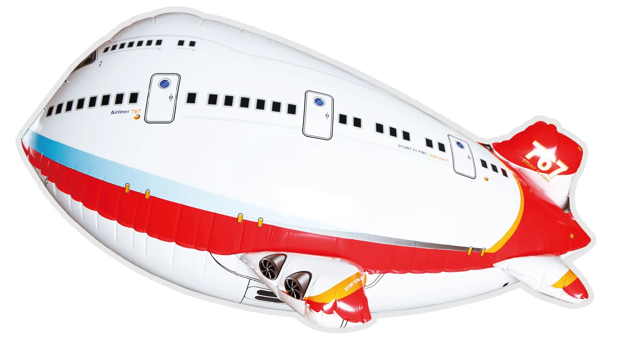 Airplane Red RC пульт дистанционного управления Летающая акула воздушный шар гелий надувной Blimp Клоун Рыба животное рыба взаимодействие интерес подростков - Цвет: Airplane Red