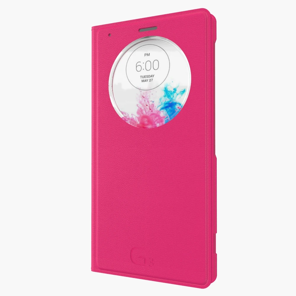 Функция автоматического отключения для LG G3 D850 D851 D855 чехол с умным окошком для просмотра откидной кожаный чехол-накладка на заднюю панель