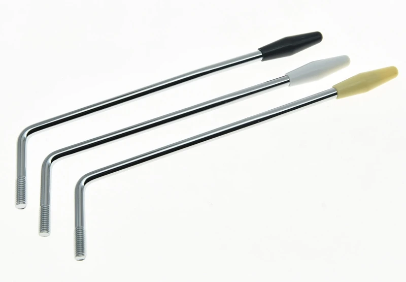 KAISH 5 8 мм хромированный с Кремовым наконечником ST плечо для гитары Whammy Bar подходит