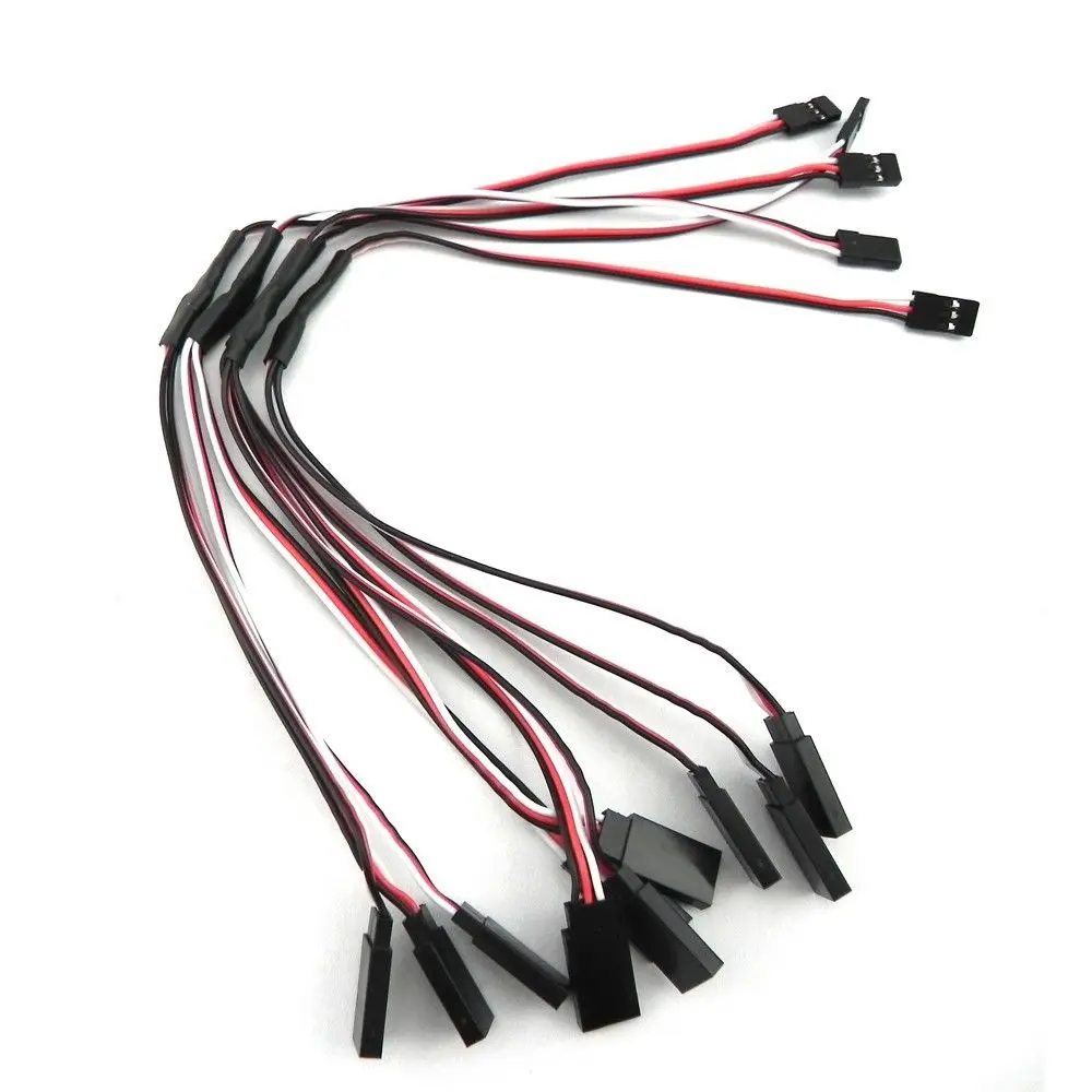 50 шт./лот 500 мм 300 150 Servo Y удлинитель свинцовый кабель для RC Futaba JR сервопривод часть |