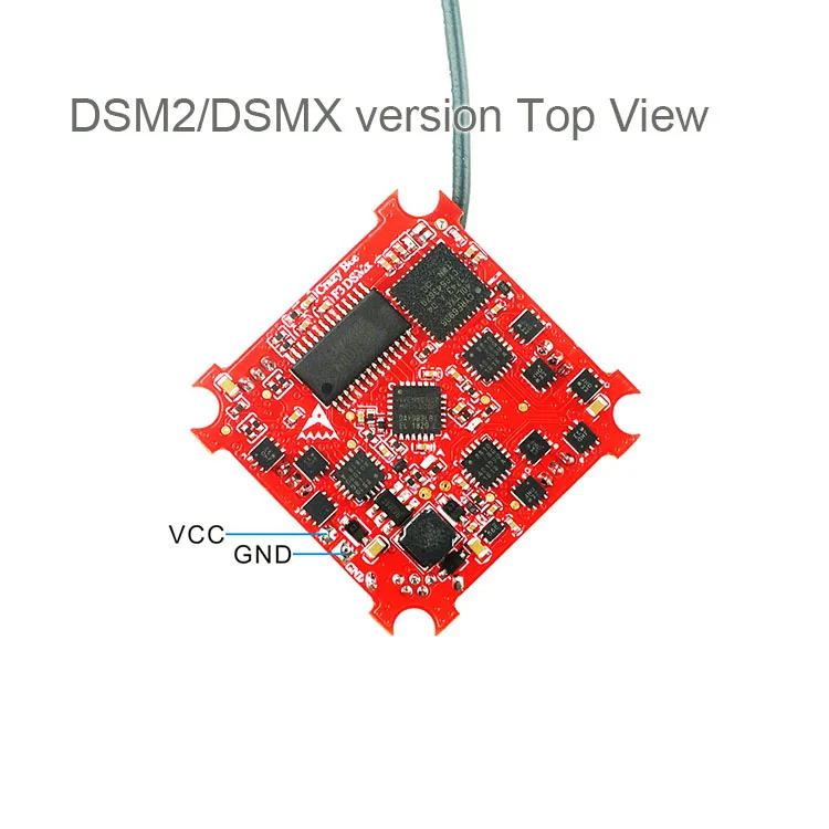 4 в 1 Crazybee F3 Контроллер полета OSD измеритель тока 5A 1S Blheli_S ESC совместимый Frsky/Flysky приемник для мультикоптера