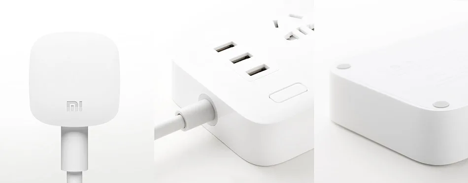 Xiao mi силовая лента 2.1A Быстрая зарядка 3 USB удлинительная розетка 6 розеток адаптер США Великобритания ЕС AU mi силовая полоса