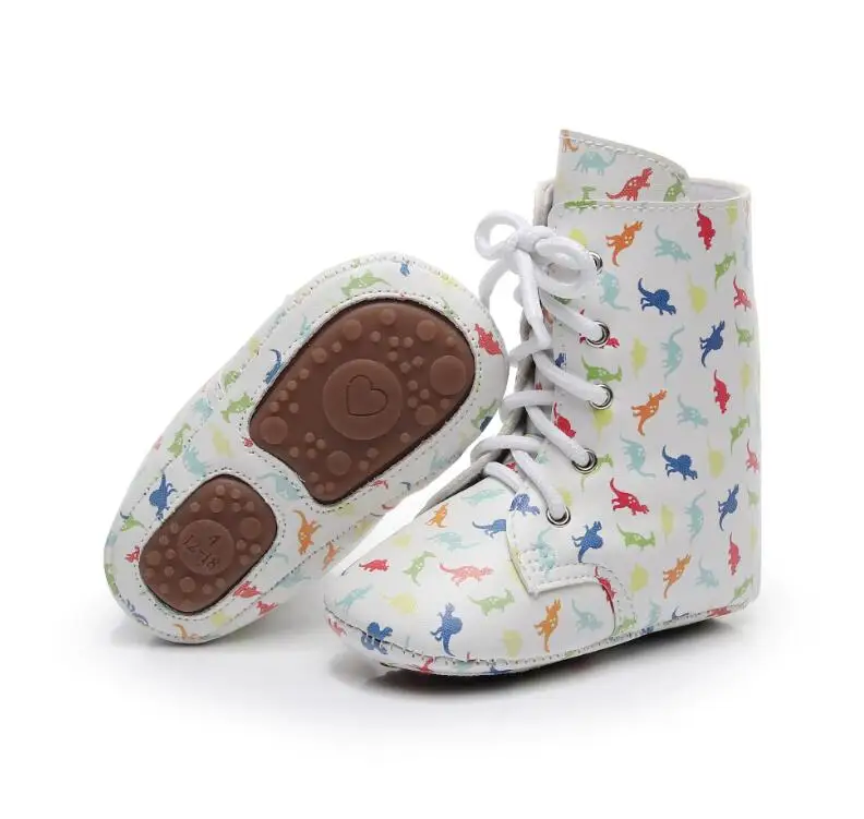 Новинка 2020 года обувь для маленьких девочек с динозавром модные мокасины малышей