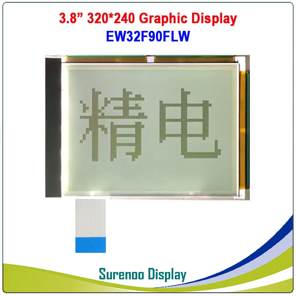 

3.8" 320X240 320240 EW32F90FLW (Original) TAB 14P LCD Module Display Panel Screen with White Backlight