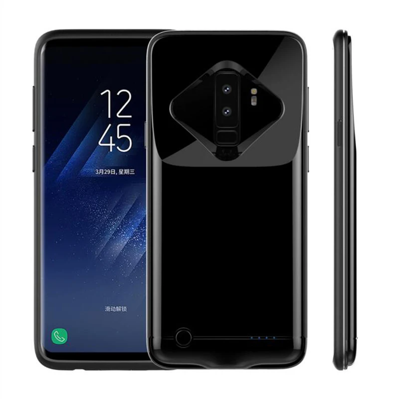 Литрон Батарея Зарядное устройство случае 4200 мАч для Galaxy S9 тонкий Перезаряжаемые