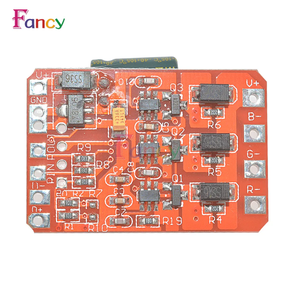 600mA 12 Вт 1-канальный декодер DMX512 плата светодисветодиодный RGB модуль драйвера