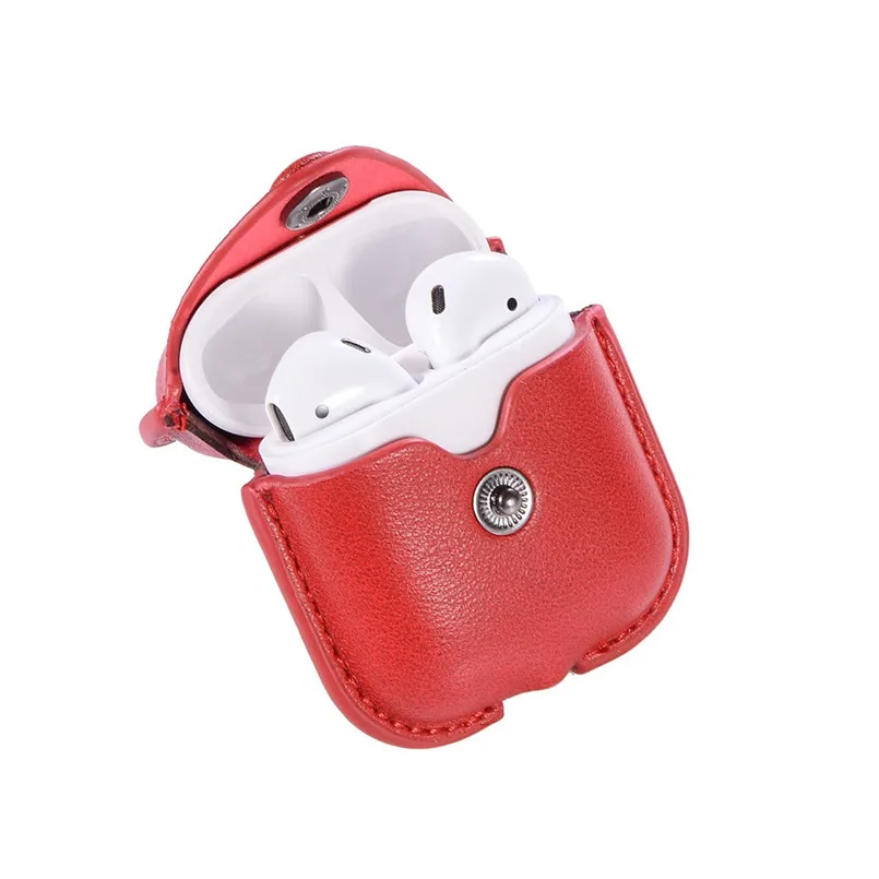 Роскошный кожаный защитный чехол для Apple AirPods 3B03|Аксессуары наушников| |