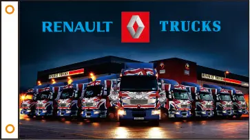 Флаг автомобиля Renault грузовики баннер 3ftx5ft полиэстер 06