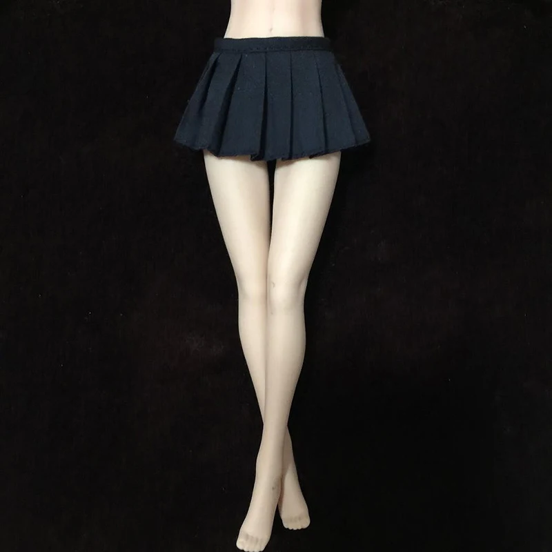 

1/6 Scale Women's Black Skirt Models For 12''Girl Body DIY Accessories