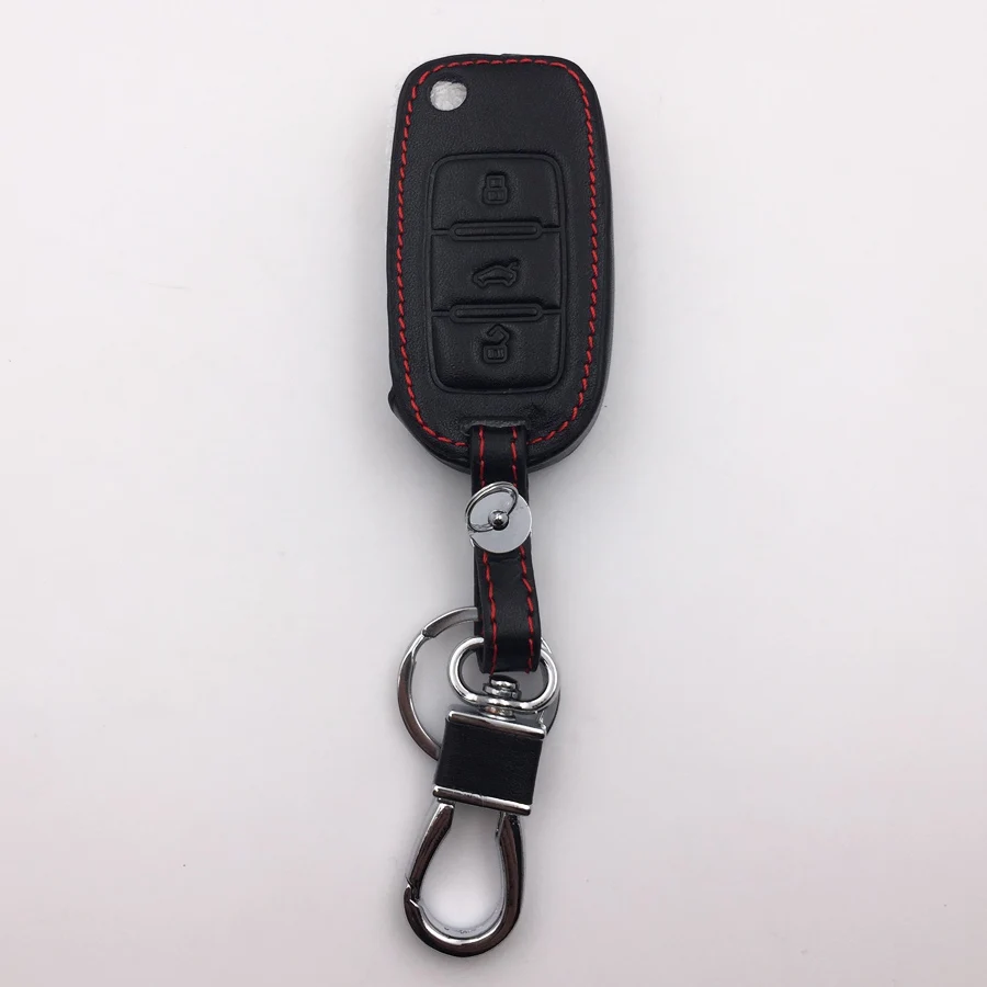 Кожаный чехол для ключей Vw Jetta Golf Passat Beetle Polo Bora 50 шт.|car key case cover|key for carbeetle cover |