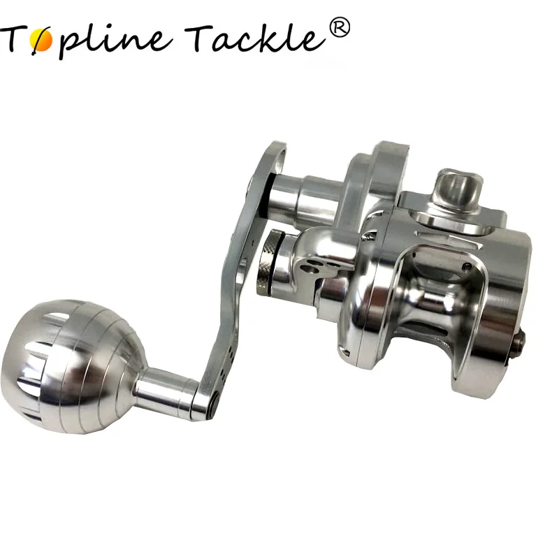 TopLine снасти троллинг катушка Алюминиевая CNC обработанная 100 300 серия Рыболовная